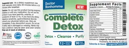 Label for Complete Detox