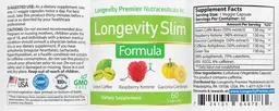 Label for Longevity Slim Formula