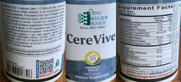 Label for CereVive