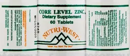 Label for Core Level Zinc