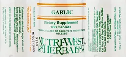 Label for Garlic