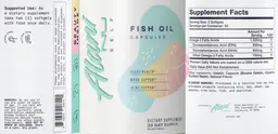Label for Fish Oil