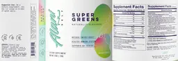 Label for Super Greens