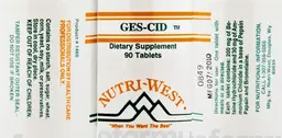 Label for GES-CID