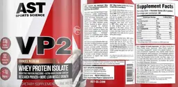 Label for VP2 Cookies 'N Cream