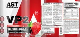 Label for VP2 Strawberries 'N Cream