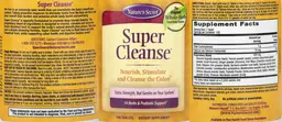Label for Super Cleanse