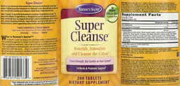 Label for Super Cleanse