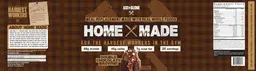 Label for Home Made Double Chocolate Brownie