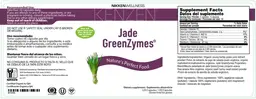 Label for Jade Greenzymes