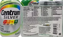 Label for Centrum Silver Adults 50+