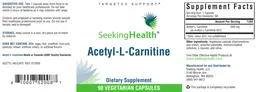 Label for Acetyl-L-Carnitine