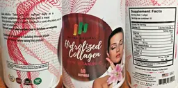 Label for Hidrolized Collagen with Vitamin C
