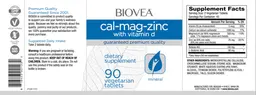 Label for Cal-Mag-Zinc
