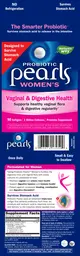 Label for Probiotic Pearls Women's