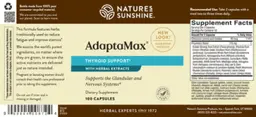 Label for AdaptaMax
