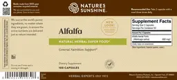 Label for Alfalfa