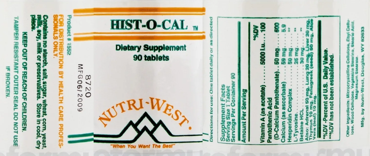 Label for Hist-O-Cal