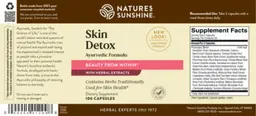 Label for Skin Detox