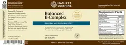 Label for Balanced B-Complex