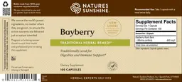 Label for Bayberry