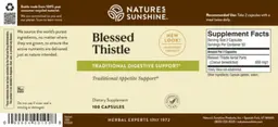 Label for Blessed Thistle
