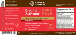 Label for Breathe Activator