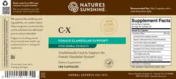 Label for C-X