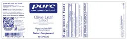 Olive Leaf Extract