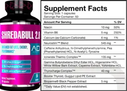 Label for Shredabull 2.0