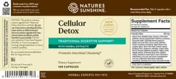 Label for Cellular Detox
