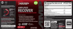 Label for Amplified Recover Fruit Punch