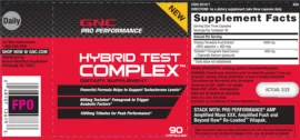 Label for Hybrid Test Complex