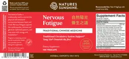 Label for Nervous Fatigue