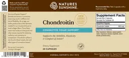 Label for Chondroitin