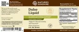Label for Dulse Liquid