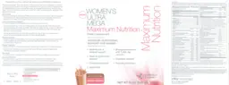 Label for Maximum Nutrition Milk Chocolate