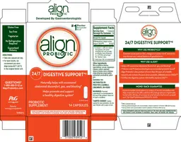Label for Align Probiotic