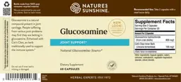 Label for Glucosamine