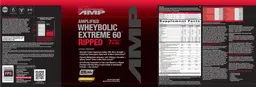 Label for Amplified Wheybolic Extreme 60 Ripped French Vanilla