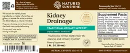 Label for Kidney Drainage