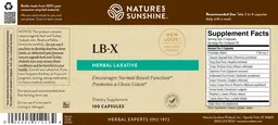 Label for LB-X