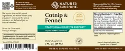 Label for Catnip & Fennel
