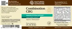 Label for Combination CBG