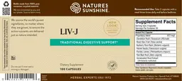 Label for LIV-J