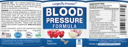 Label for Blood Pressure Formula