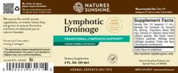 Label for Lymphatic Drainage