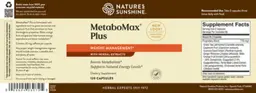 Label for MetaboMax Plus