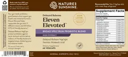 Label for Delayed Release Eleven Elevated