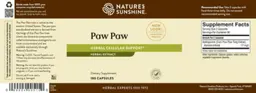 Label for Paw Paw